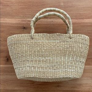 VINTAGE WOVEN MARKET BAG